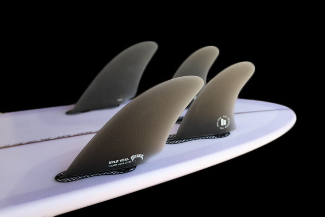 MB PG SPLIT KEEL / QUADフィン / SMOKE
