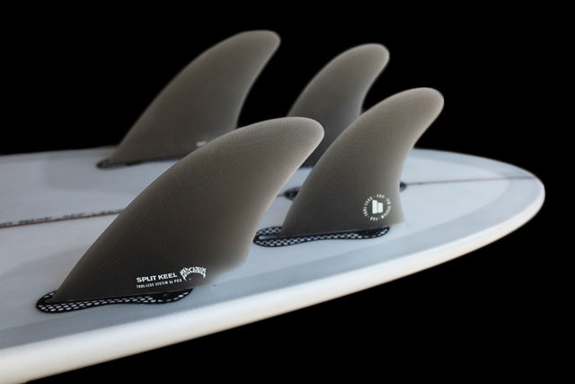 MB PG SPLIT KEEL / QUADフィン / SMOKE – Luvsurf