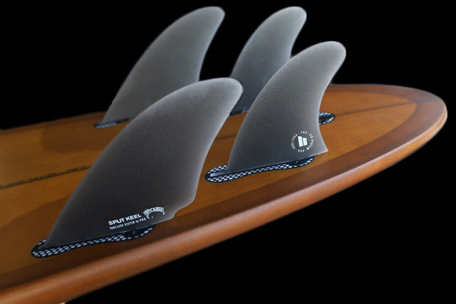 MB PG SPLIT KEEL / QUADフィン / SMOKE – Luvsurf