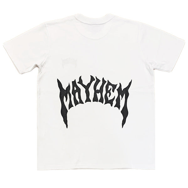 Tシャツ [MAYHEM] WHITE / Lサイズ