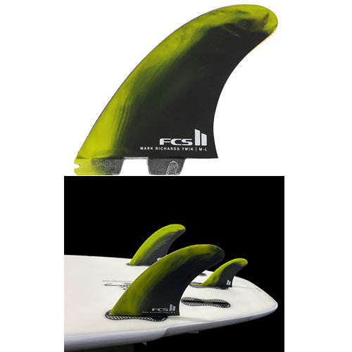 MR PC / TWIN/TRIフィンセット[Mark Richards] CYBER LIME