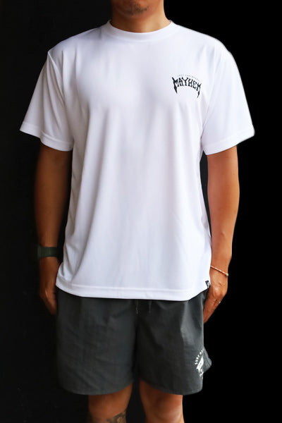 Hybrid Rashguard T-shirt MAYHEM / White Amphibious