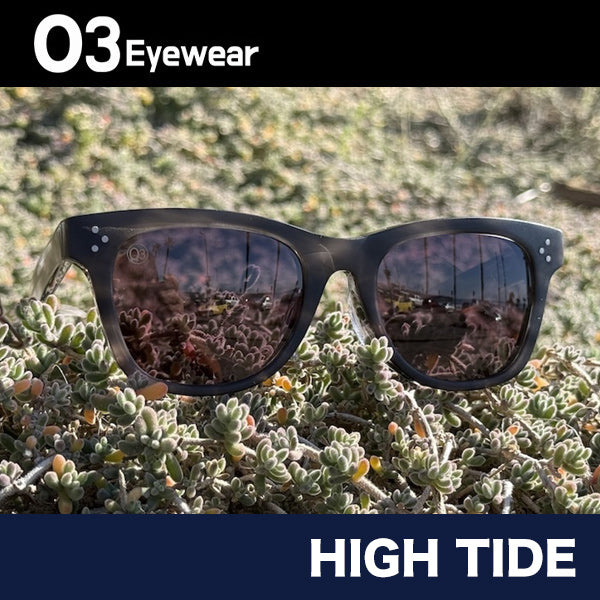 [HIGH TIDE] Matte Gray Havana / Brown Sugar