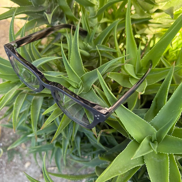 [LOW TIDE] Photochromic Lenses Matte Gray Havana / Emo Blue