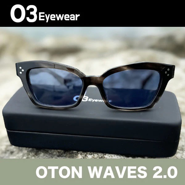 [OTON WAVES 2.0] / Gray Havana-Cenote Blue