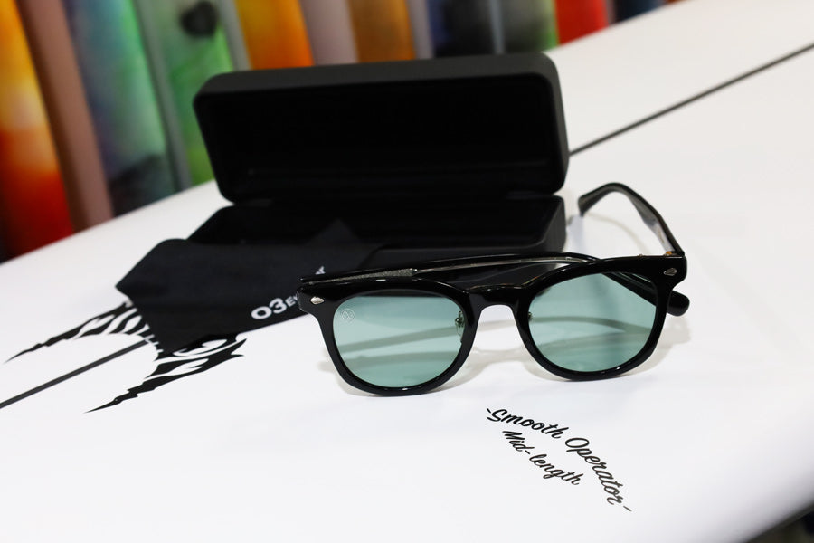 [OTON WAVES] / Gloss Black-Coast Green