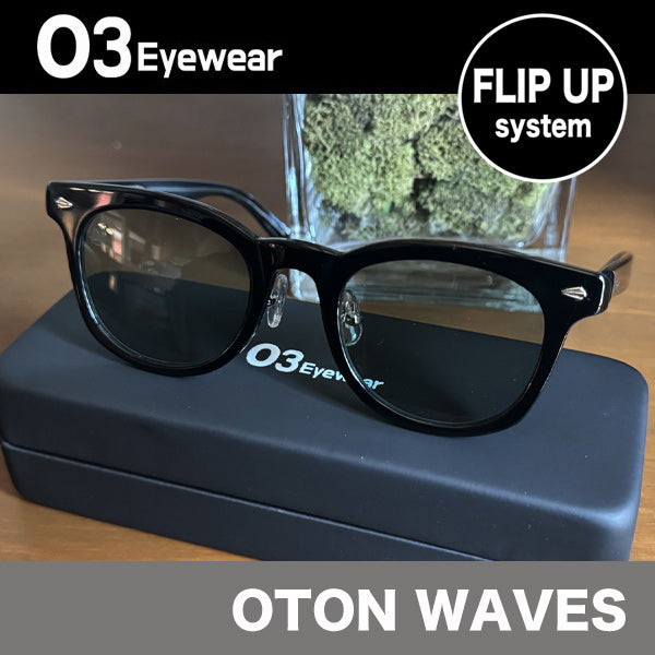 [OTON WAVES] / Gloss Black-Coast Green