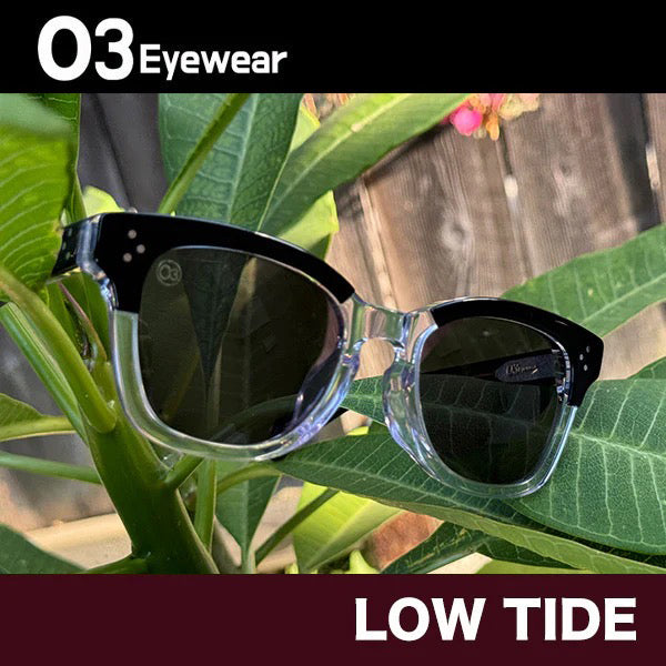 [LOW TIDE] / Black Clear-Dusky Gray