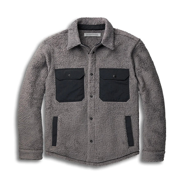 skyline sherpa シャツジャケット :  Grey