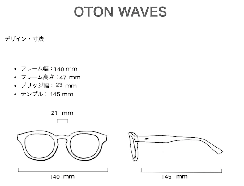 [OTON WAVES] / Gloss Black-Coast Green