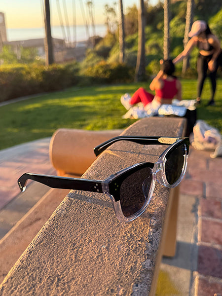 [LOW TIDE] 偏光レンズ Black Clear / 偏光Blue