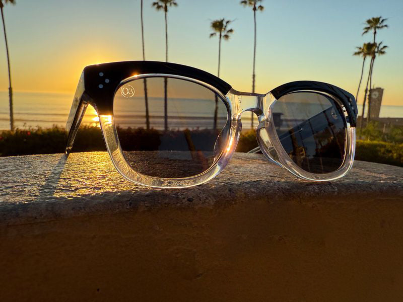 [LOW TIDE] 偏光レンズ Black Clear / 偏光Blue