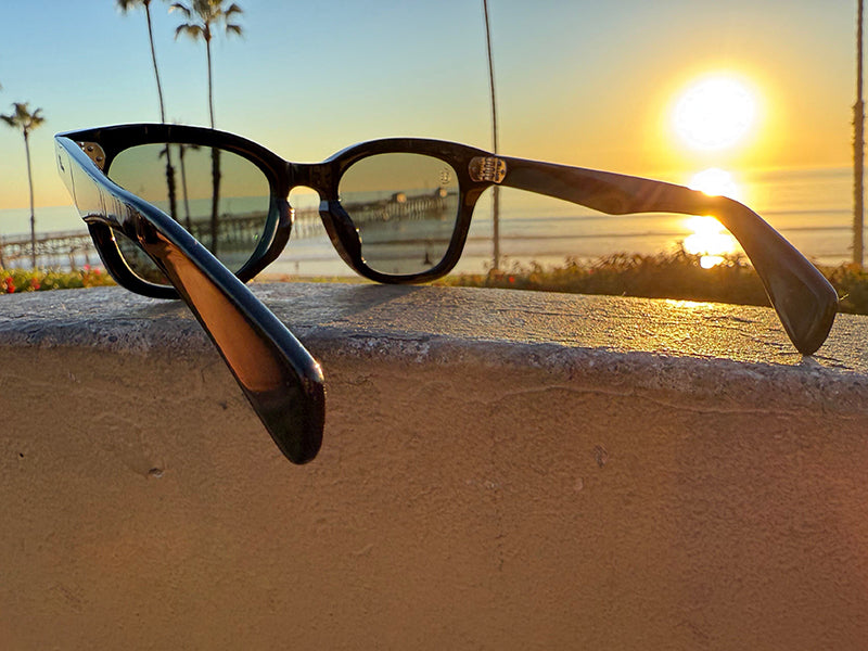 [LOW TIDE] 偏光レンズ Gloss Black / 偏光Green