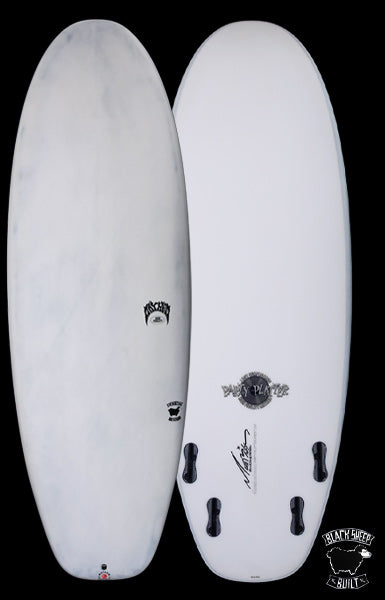 値下げ ロスト パーティプラッター5′9超浮力激早 美品 限定色 フィン付 値下げ ロスト パーティプラッター5′9超浮力激早 美品 限定色