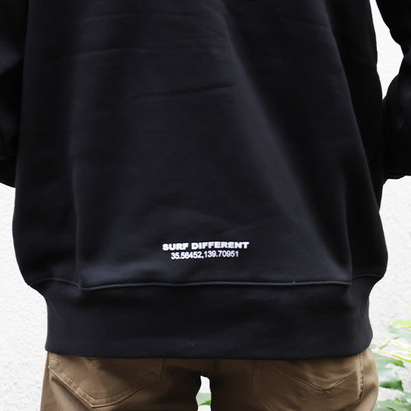 10oz スウェットフルジップパーカ [CIE]（裏起毛）BLACK