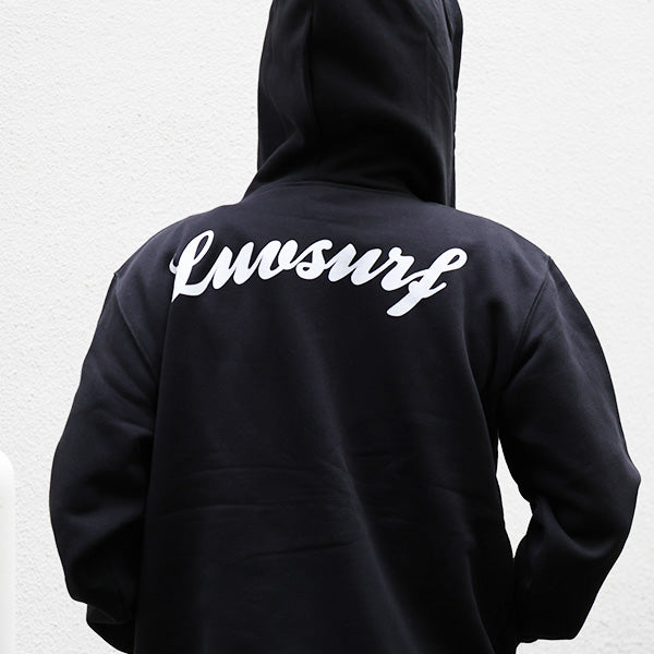 10oz スウェットフルジップパーカ [CIE]（裏起毛）BLACK