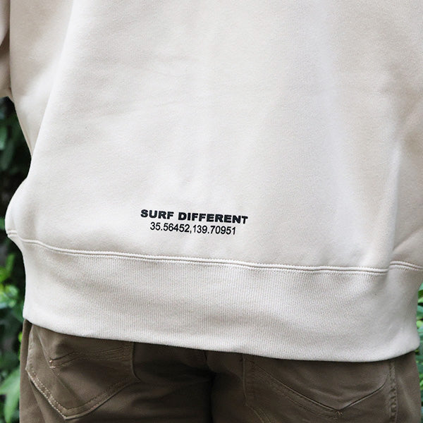 10oz スウェットフルジップパーカ [CIE] SAND BEIGE（裏起毛）