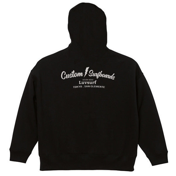 10oz Oversized Sweatshirt Pullover Hoodie [Custom Surfboards] (Fleece Lined)