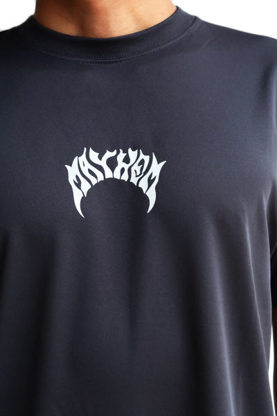 Hybrid Rashguard T-shirt BOLTS / Charcoal Amphibious