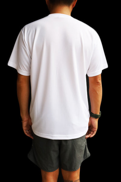 Hybrid Rashguard T-shirt BOLTS / White Amphibious