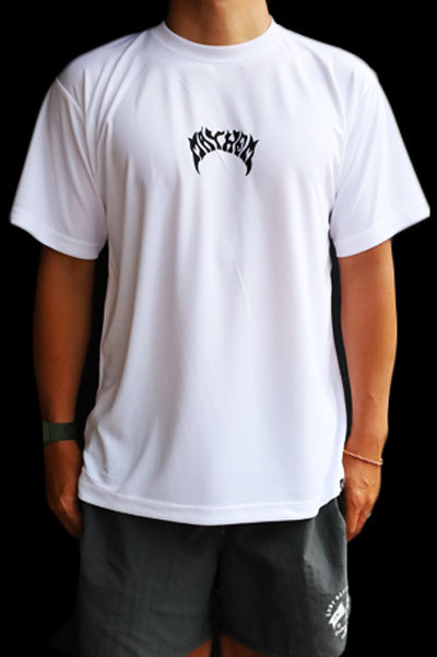 Hybrid Rashguard T-shirt BOLTS / White Amphibious