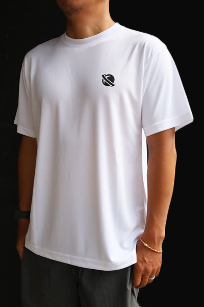 Hybrid Rashguard T-shirt PLANET / White Amphibious