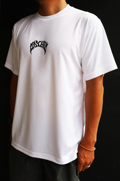 Hybrid Rashguard T-shirt BOLTS / White Amphibious