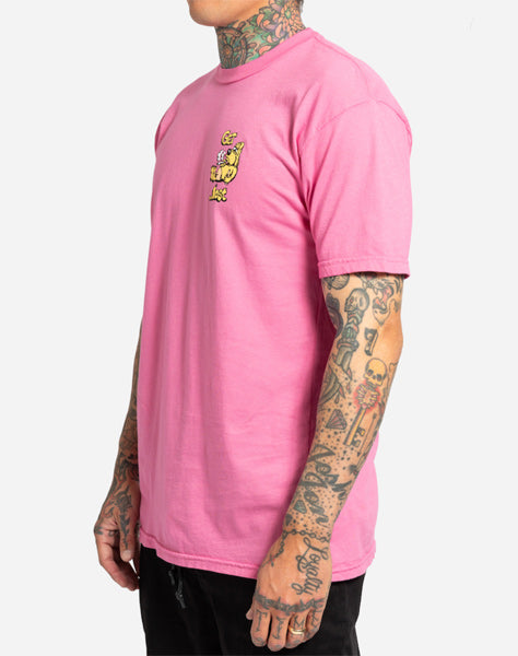 Tシャツ [Party Wave Vintage Dye Tee] Psycho Pink / Mサイズ