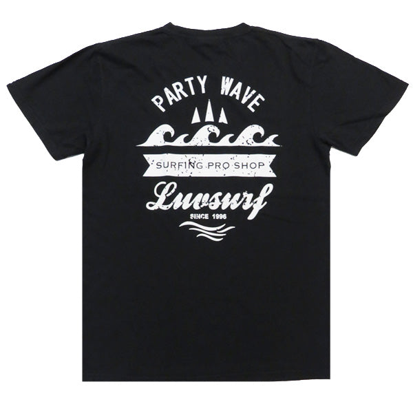 Original T-shirt [PARTY WAVE] Black