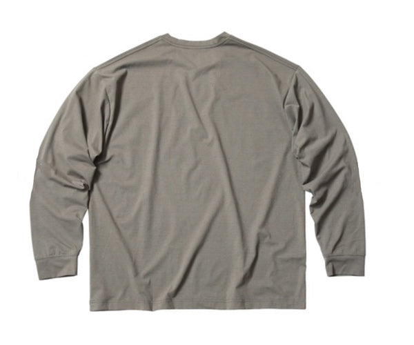 HERITAGE LOGO Hybrid Long Sleeve Rashguard T-Shirt / C.GREY Amphibious