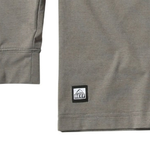 HERITAGE LOGO Hybrid Long Sleeve Rashguard T-Shirt / C.GREY Amphibious