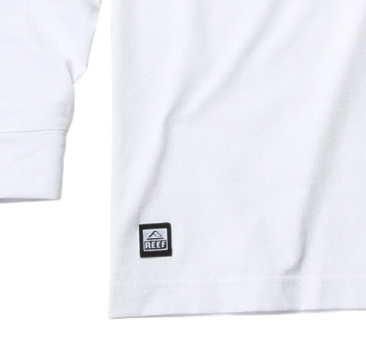 HERITAGE LOGO Hybrid Long Sleeve Rashguard T-Shirt / WHITE Amphibious