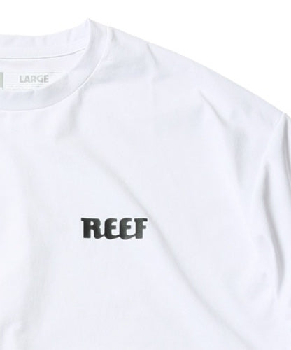 HERITAGE LOGO Hybrid Long Sleeve Rashguard T-Shirt / WHITE Amphibious