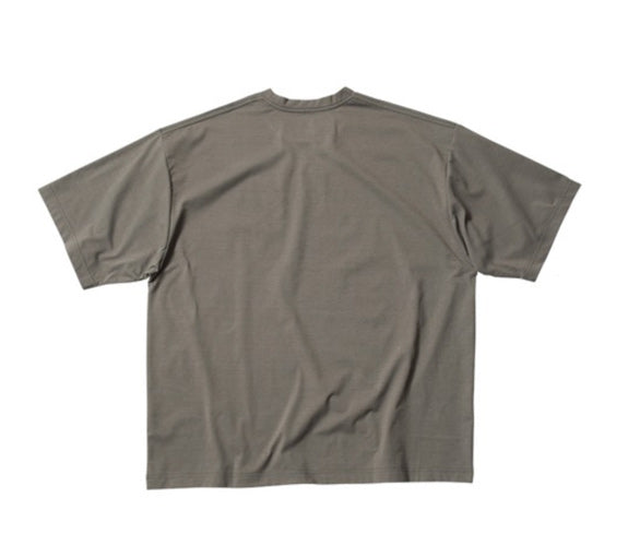 HERITAGE LOGO Hybrid Rashguard T-shirt / C.GREY Amphibious