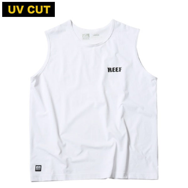 HERITAGE LOGO HYBRID RASH TANK / WHITE Amphibious Mサイズ