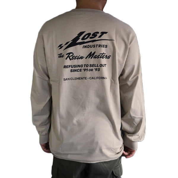 ロングスリーブTシャツ [Resin Masters] Sand