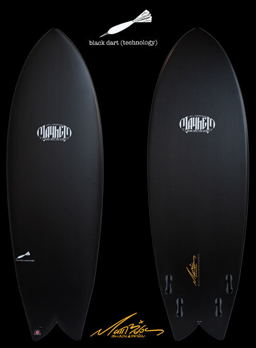 『RNF-RETRO REVAMP』"DOUBLE DART" 5’4" 29.5cl