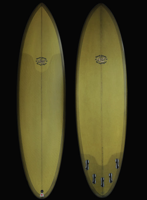 6'2" "SMOOTH OPERATOR" Kiri-flex: Now accepting pre-orders for November arrival! 6'10" 43.25cl "カラー Bright Tide"