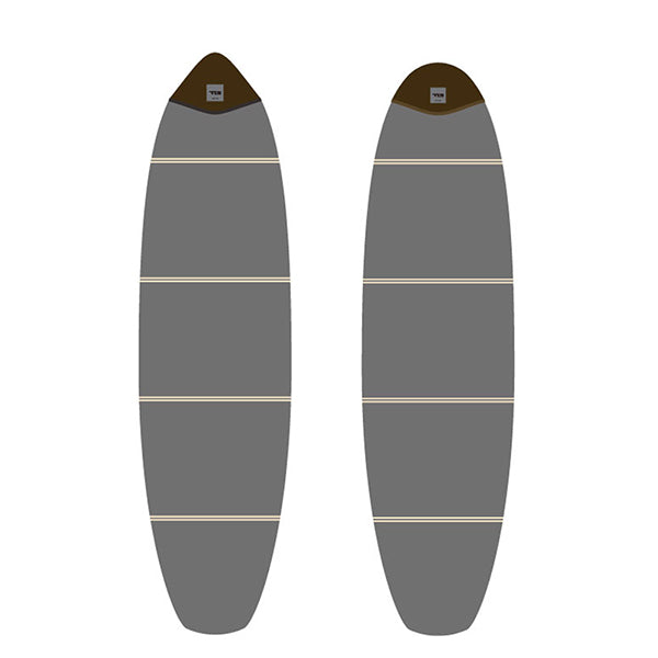 ニットケース [GREY/CREAM] SHORT 5'8"/ 6'0" - FUN 5'8"/6'0"/6'6"