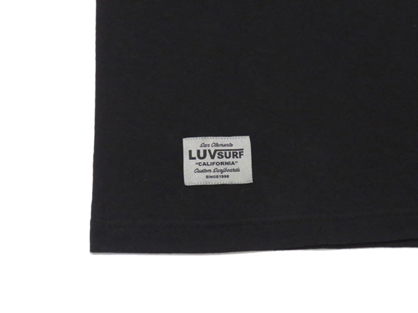 Big Silhouette T-shirt [GOOD VIBES] BLACK / Size L