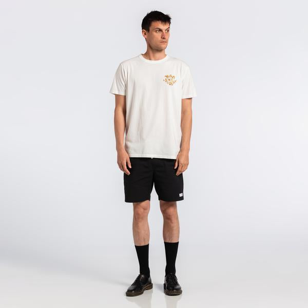 30% off sale! 『BANKS』HEART STAMP TEE SHIRT / OFF WHITE / L size