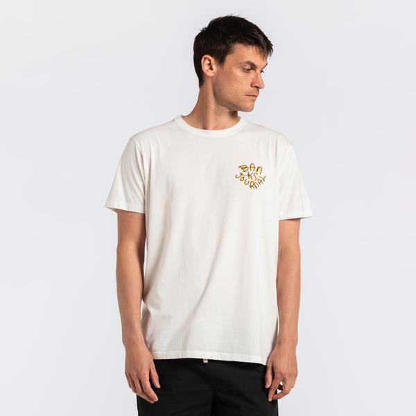 30% off sale! 『BANKS』HEART STAMP TEE SHIRT / OFF WHITE / L size