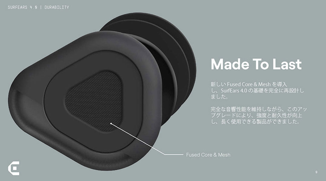 4.0 耳栓 – Luvsurf