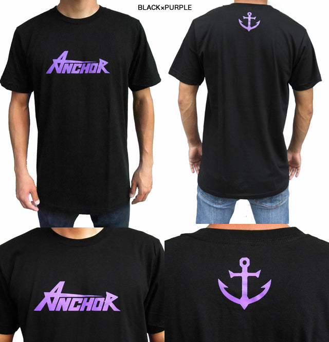 『ANCHOR』MEN'S Tシャツ／Type-BLACK