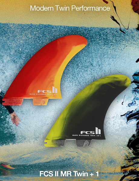 MR PC / TWIN/TRIフィンセット[Mark Richards] SUNSET SWIRL