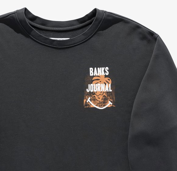 30% off sale! FRONDS CREW SWEAT / XL size