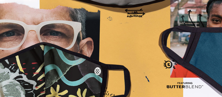 リバーシブルプレミアムマスク [RAMP CAMO MASK] ARMY GREEN