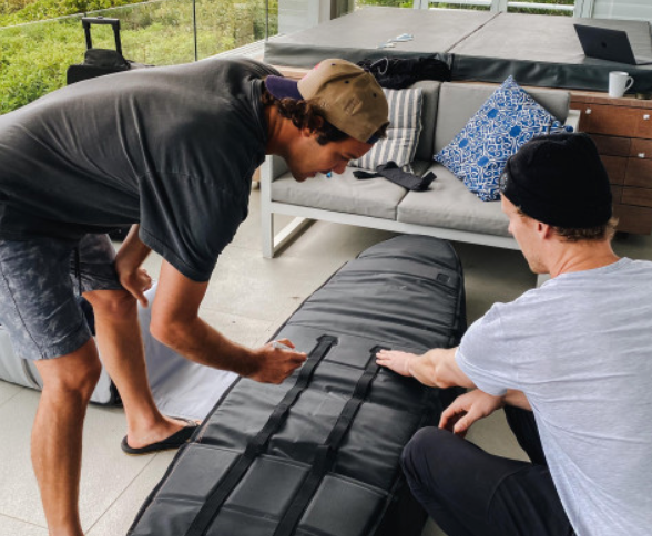 The Djarv 3-4 Surfboard Coffin for 3 to 4 boards / up to 6'6"