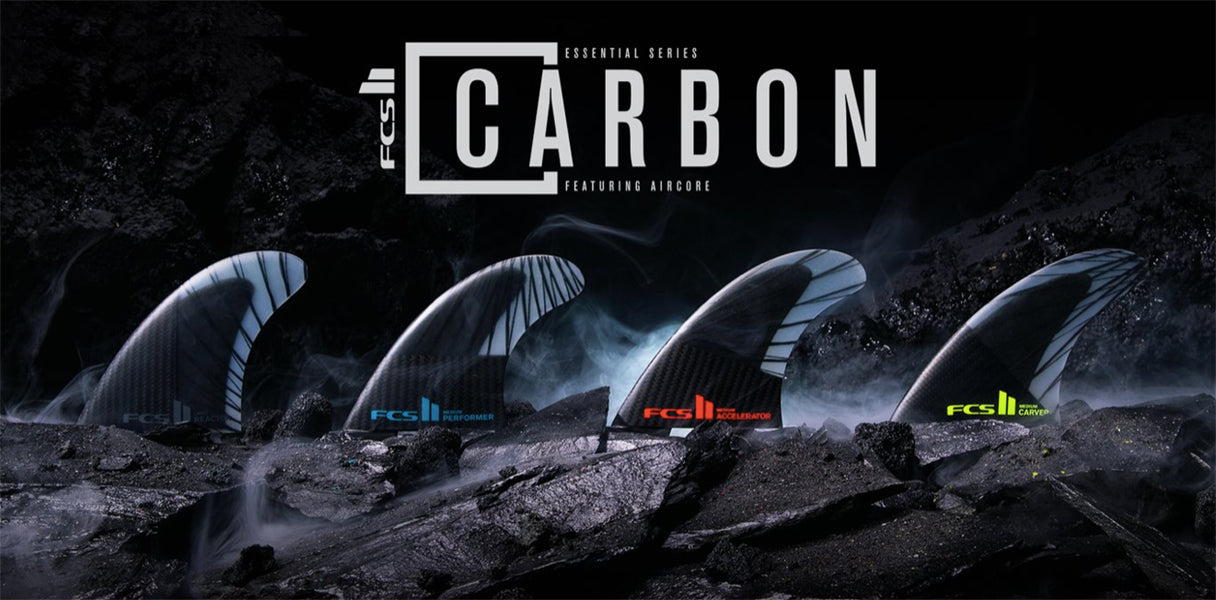 ACCELERATOR PC CARBON + AirCore / RED / TRIフィン/ Mサイズ