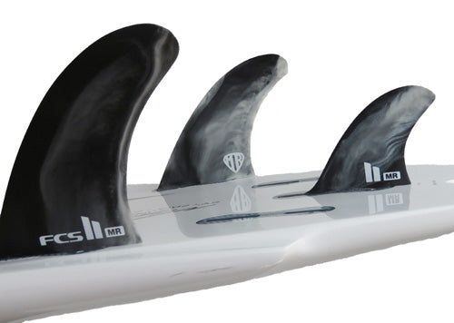 MR PC / TWIN/TRIフィンセット[Mark Richards] BLACK/WHITE – Luvsurf